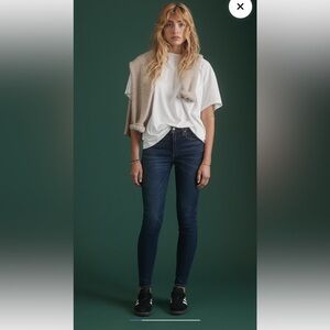 AE77 Premium High-Waisted Jegging, size 2 short